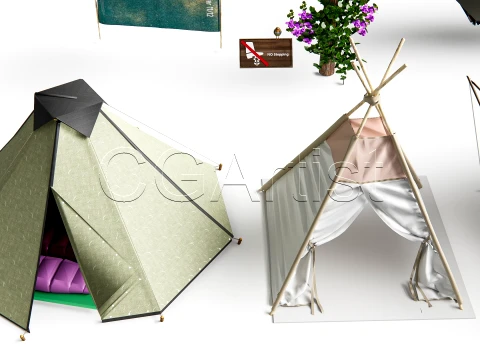 Camping 2 3D Model