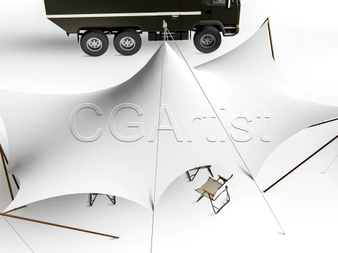 Camping 2 3D Model