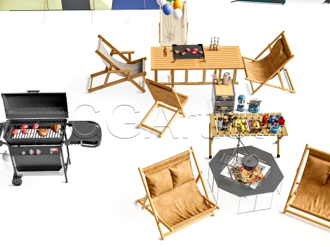 Camping 2 3D Model