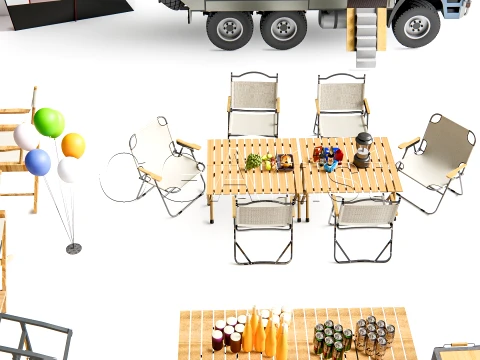 Camping 2 3D Model