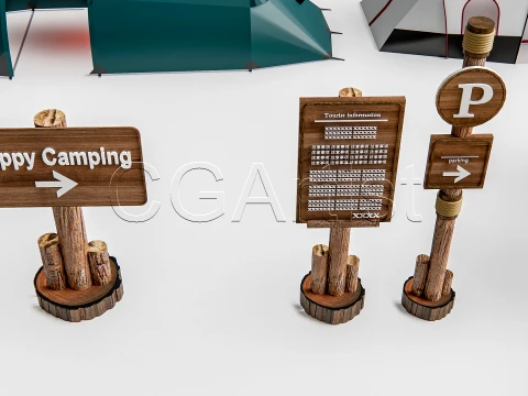 Camping 2 3D Model