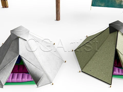 Camping 2 3D Model