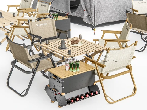 Camping 3 3D Model