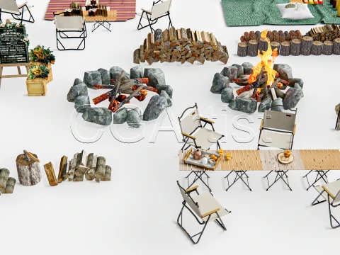 Camping 4 3D Model