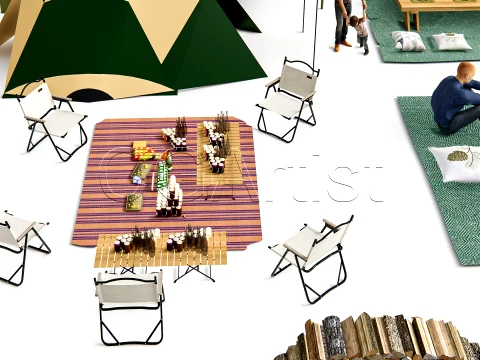 Camping 4 3D Model