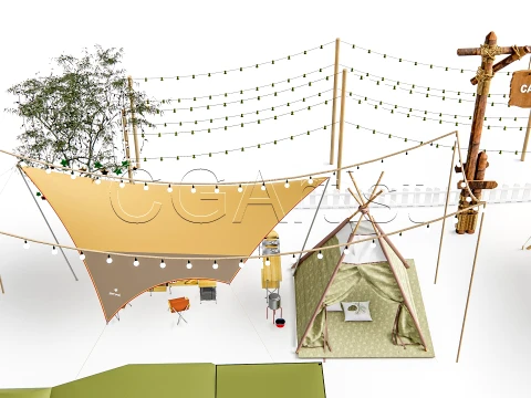 Camping 4 3D Model