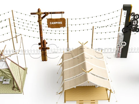 Camping 4 3D Model
