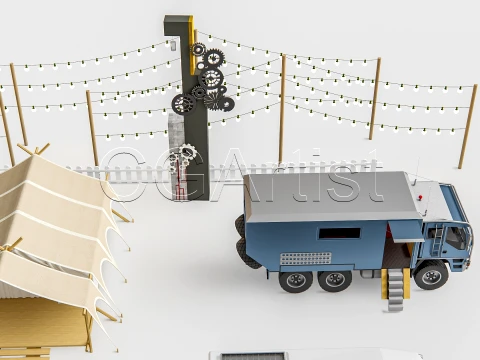 Camping 4 3D Model