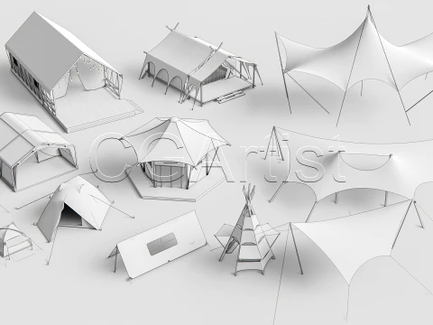 Camping 5 3D Model