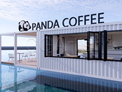 Coffee Shop 2 3D Model