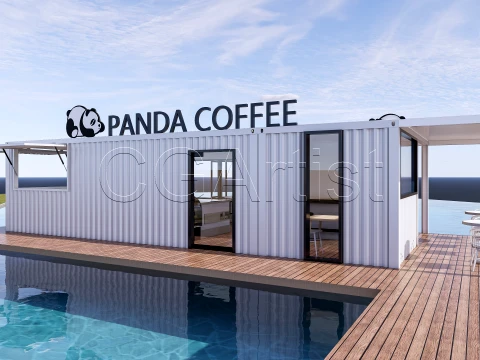 Coffee Shop 2 3D Model