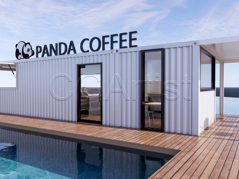 Coffee Shop 2 3D Model