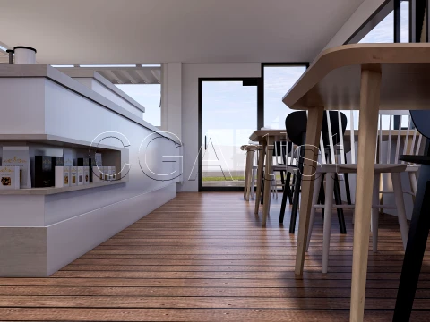 Coffee Shop 2 3D Model