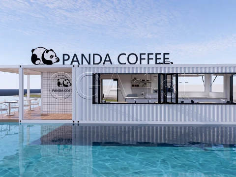 Coffee Shop 2 3D Model