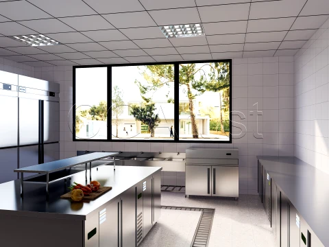 Commercial Kitchen 2 3D Model
