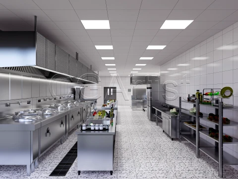 Commercial Kitchen 3 3D Model