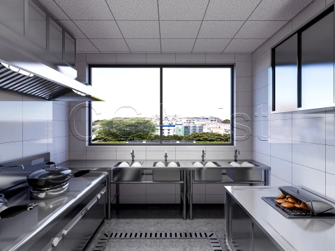 Commercial Kitchen 7 3D Model