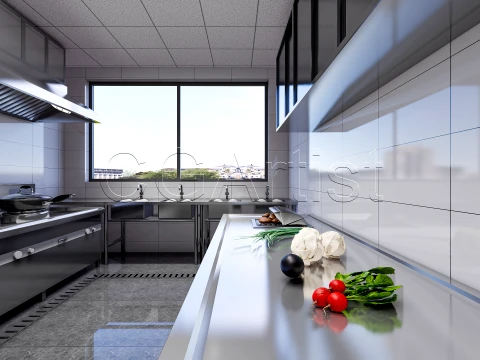 Commercial Kitchen 7 3D Model