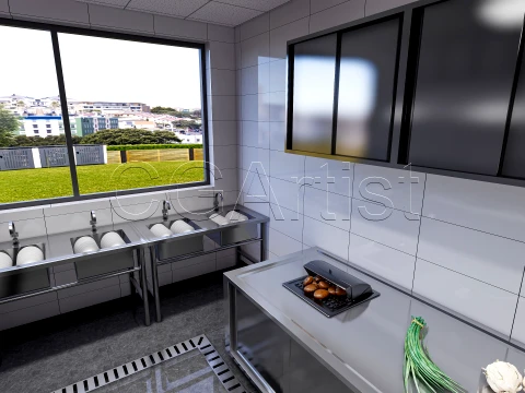 Commercial Kitchen 7 3D Model