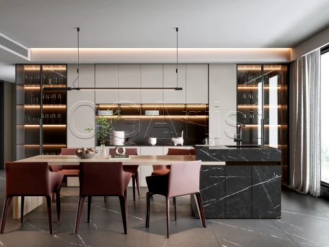 Dining room 2 3D Model