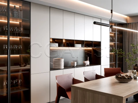 Dining room 2 3D Model