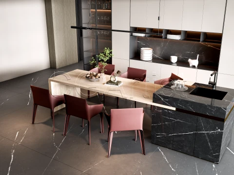 Dining room 2 3D Model