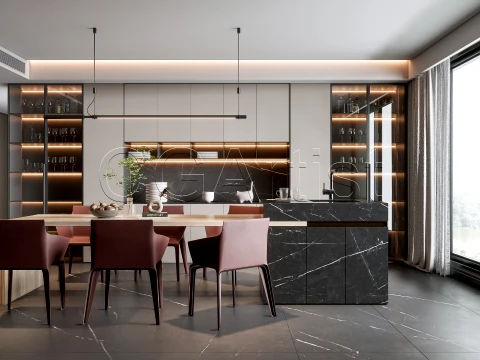 Dining room 2 3D Model