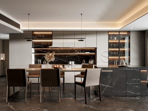 Dining room 3 3D Model