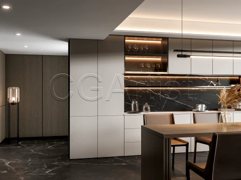 Dining room 3 3D Model