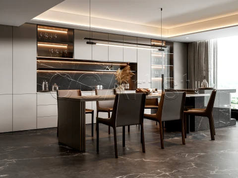 Dining room 3 3D Model