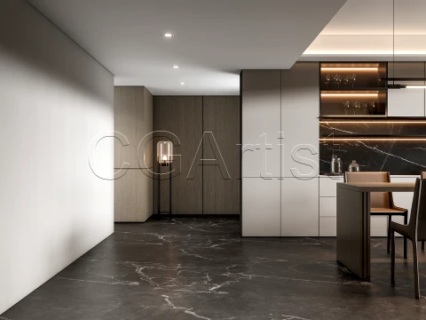 Dining room 3 3D Model