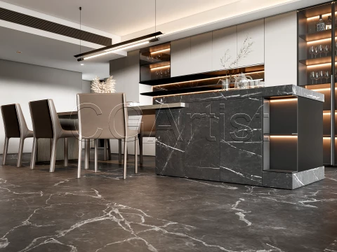 Dining room 3 3D Model