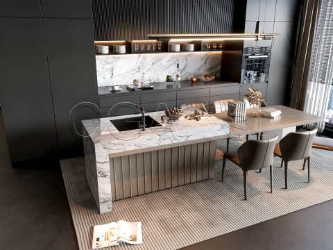 Dining room 4 3D Model