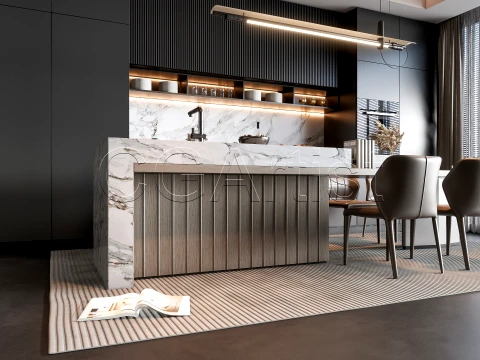 Dining room 4 3D Model