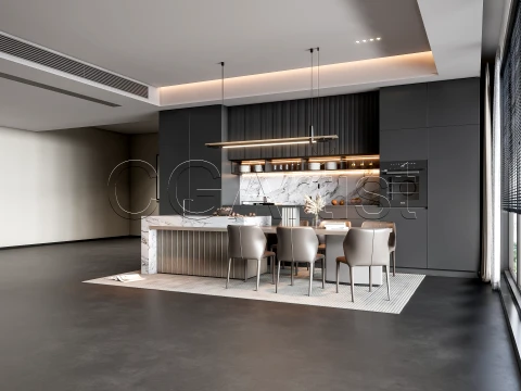 Dining room 4 3D Model