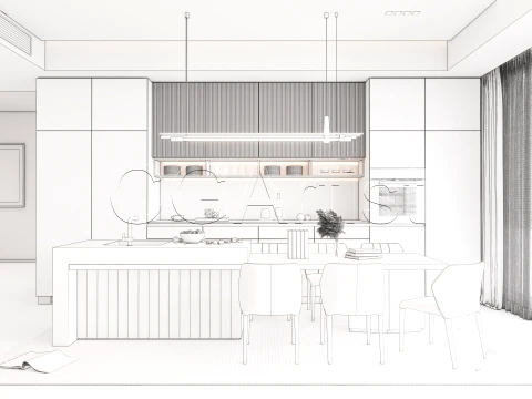 Dining room 4 3D Model