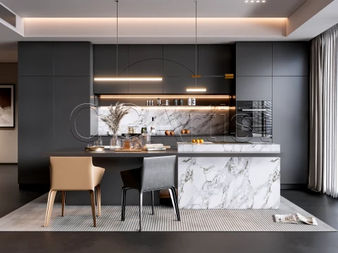 Dining room 5 3D Model