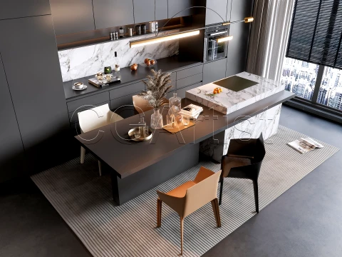 Dining room 5 3D Model