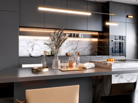 Dining room 5 3D Model