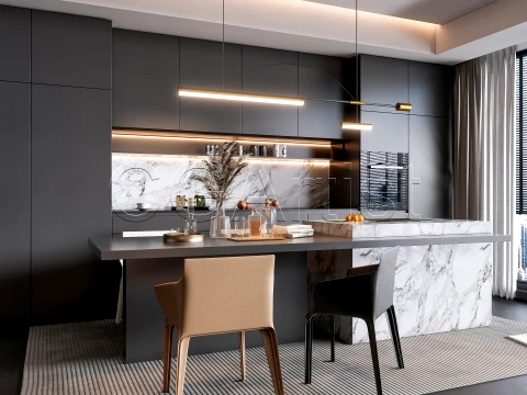 Dining room 5 3D Model