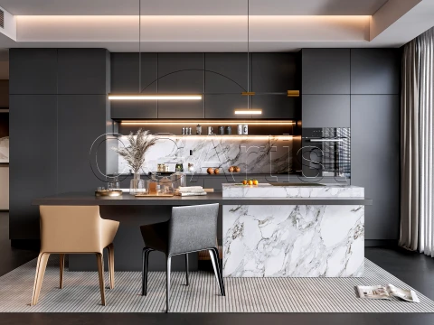 Dining room 5 3D Model