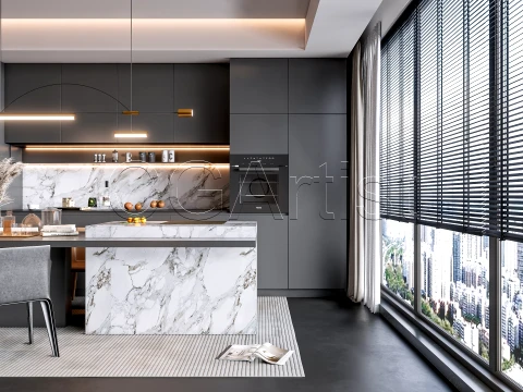 Dining room 5 3D Model
