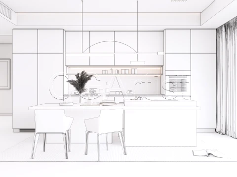 Dining room 5 3D Model