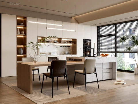 Dining room 6 Modelo 3D