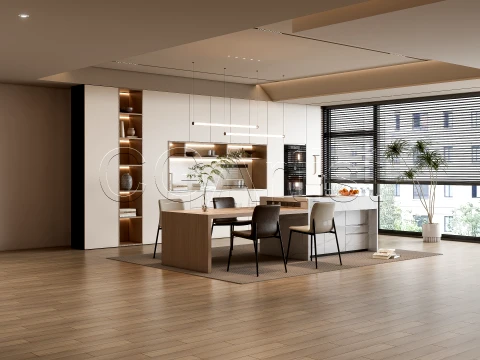 Dining room 6 Modelo 3D