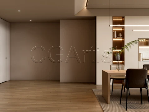 Dining room 6 Modelo 3D