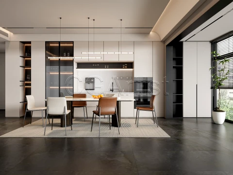 Dining room 7 3D Model