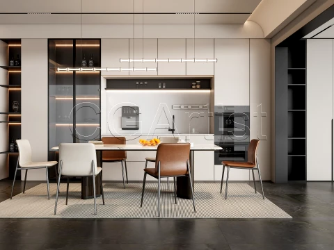 Dining room 7 3D Model