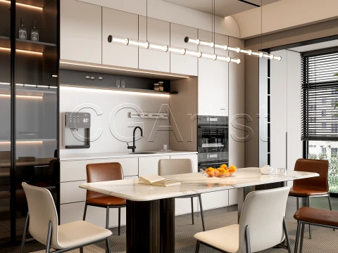 Dining room 7 3D Model
