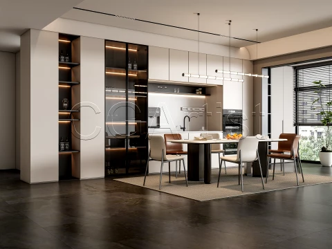 Dining room 7 3D Model